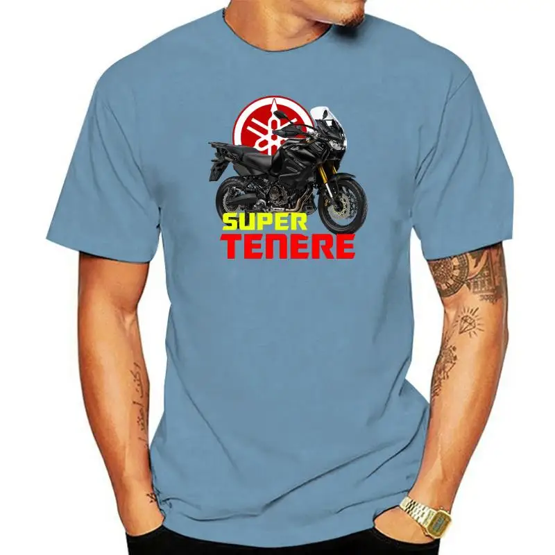 

100% Cotton Summer Mens Hot Sale T Shirt Super Tenere T-Shirt Xtz 1200 Super Tenere Tee Shirt