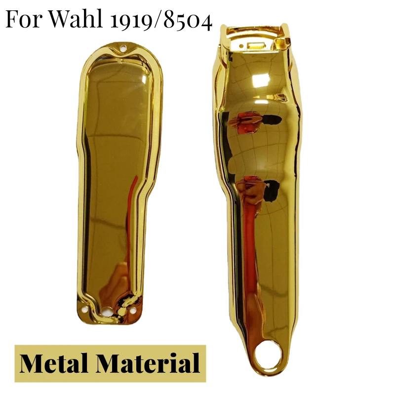 For Wahl 1919/8504 Electric Clippers Shell Set Metal Barber Modified Shell Hair Clipper Cover Stainless Steel Upper Cover G1202 гражданская война газетный репортаж 1917 1919