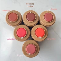 Rhode Pocket Blush LIP Stick Lip Cheek Hydrating Stick Natural Rouge Powder Blush Cream Lipstick Cheek Easy To Apply Color 1