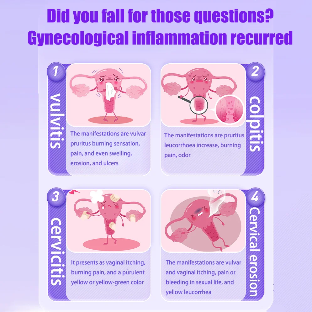 Led Red Blue Lamp Therapy DeviceGynecological Disease Laser Therapy Device Pelvic Infection Vaginal Tightening Vaginitis Treatmt - Image 3