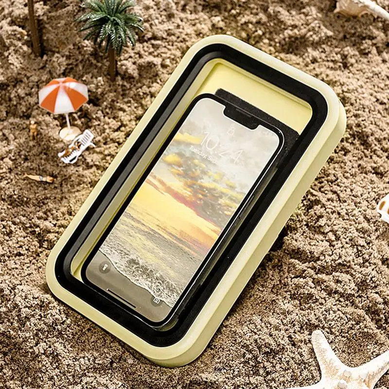 Shower Phone Holder Waterproof Shower Phone Holder Waterproof 360 Rotation Shower Phone Case Anti-Fog High Sensitivity Cover