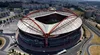 Handmade 84Pcs/set Portugal Benfica Stadium RU Competition Football Game Stadiums building model Hand made toy kids child gift 2