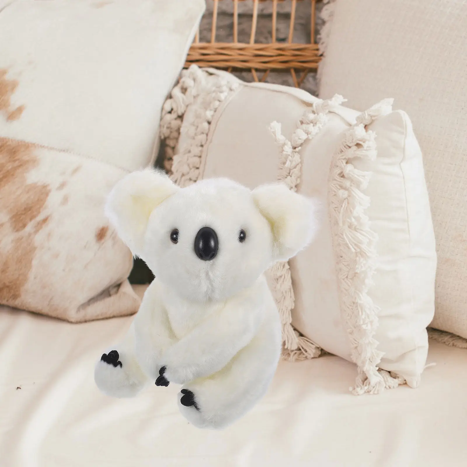 귀여운 코알라 곰 인형 작은 부드럽고 편안한 소파 침실 장식 사랑스러운 코알라 시뮬레이션 동물 장난감