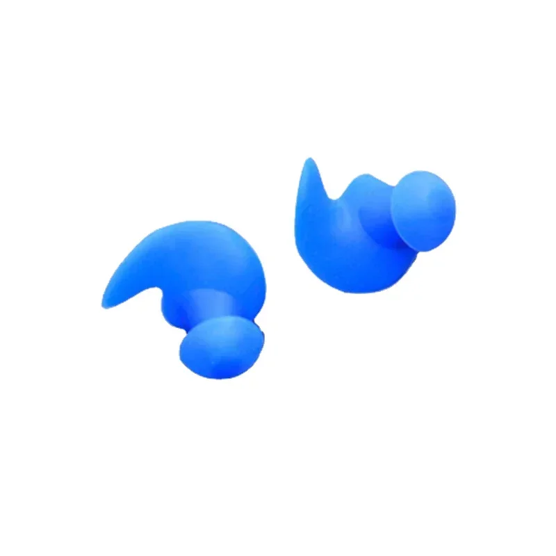 1Pair Waterproof Swimming Earplugs with Box Soft Silicone Spiral Ear Plug Anti Noise for Sleeping Snoring Diving Accessories 2