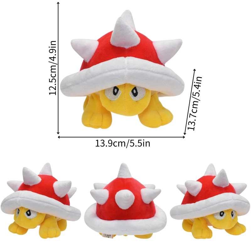 thumbnail image 1 of Kawaii Mario Luiji Goomba Kamek Yoshi juguetes de Peluche suaves lindo sapo princesa Peach Daisy Rosalina Toadette Pauline Peluche muñeca, 1 of 5