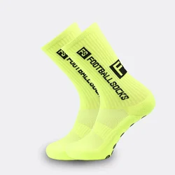Enhanced Sports Grip Socks - Anti - Slip Silicone for Football, Soccer, and Cycling (Green)