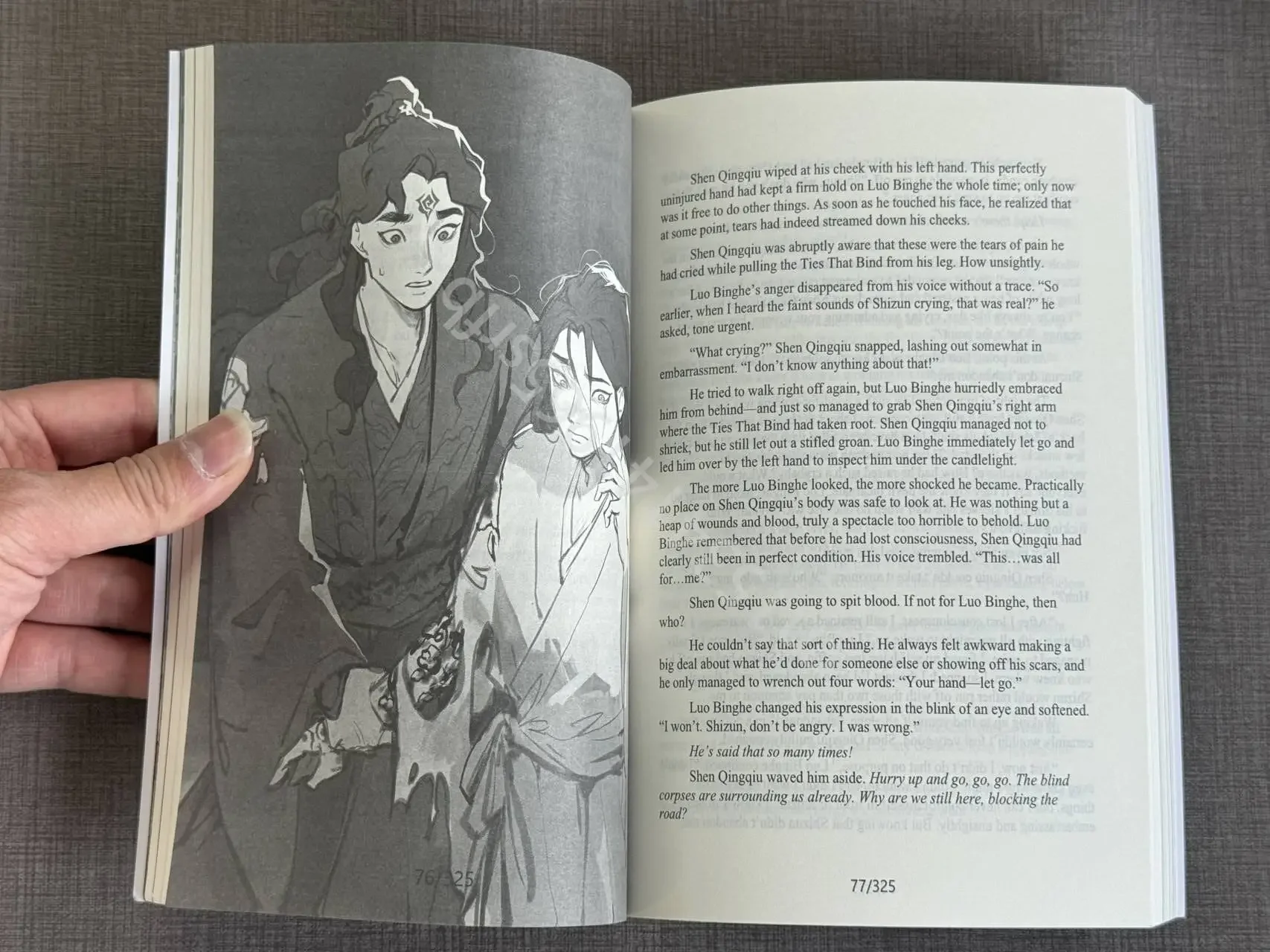 The Scum Villain’s Self-Saving System Ren Zha Fanpai Zijiu Xitong Manga Comic Fantasy Novel Books English Version