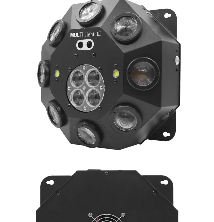 New RGBW Bee Eye 5 In1 Led Laser Beam Spider Disco Moving Head Light By DMX Cont
