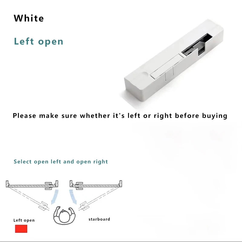 White-left opening