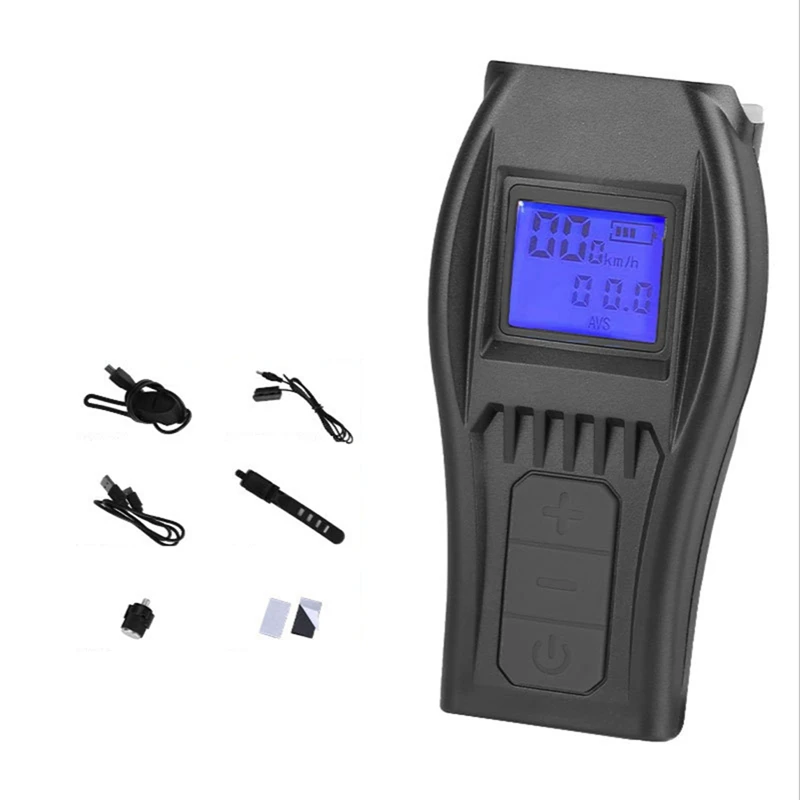 

Wireless Code Watch With Horn Lights Bicycle Wireless Code Watch With Four Headlights, Outdoor Riding Lights