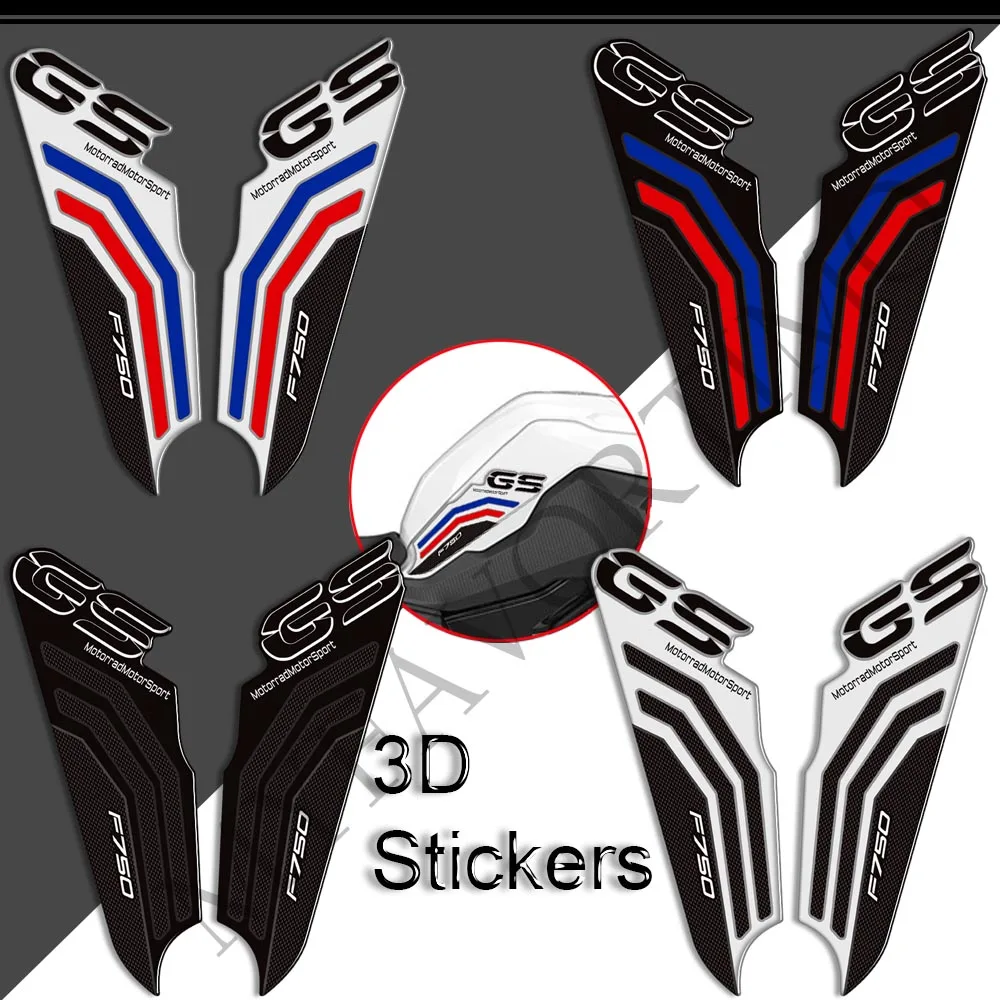 For BMW F750GS F750 F 750 GS Stickers Decals Protection Tank Pad Grips Gas Fuel Oil Kit Knee Adventure 2019 2020 2021 2022 2023 ирригатор bork f750