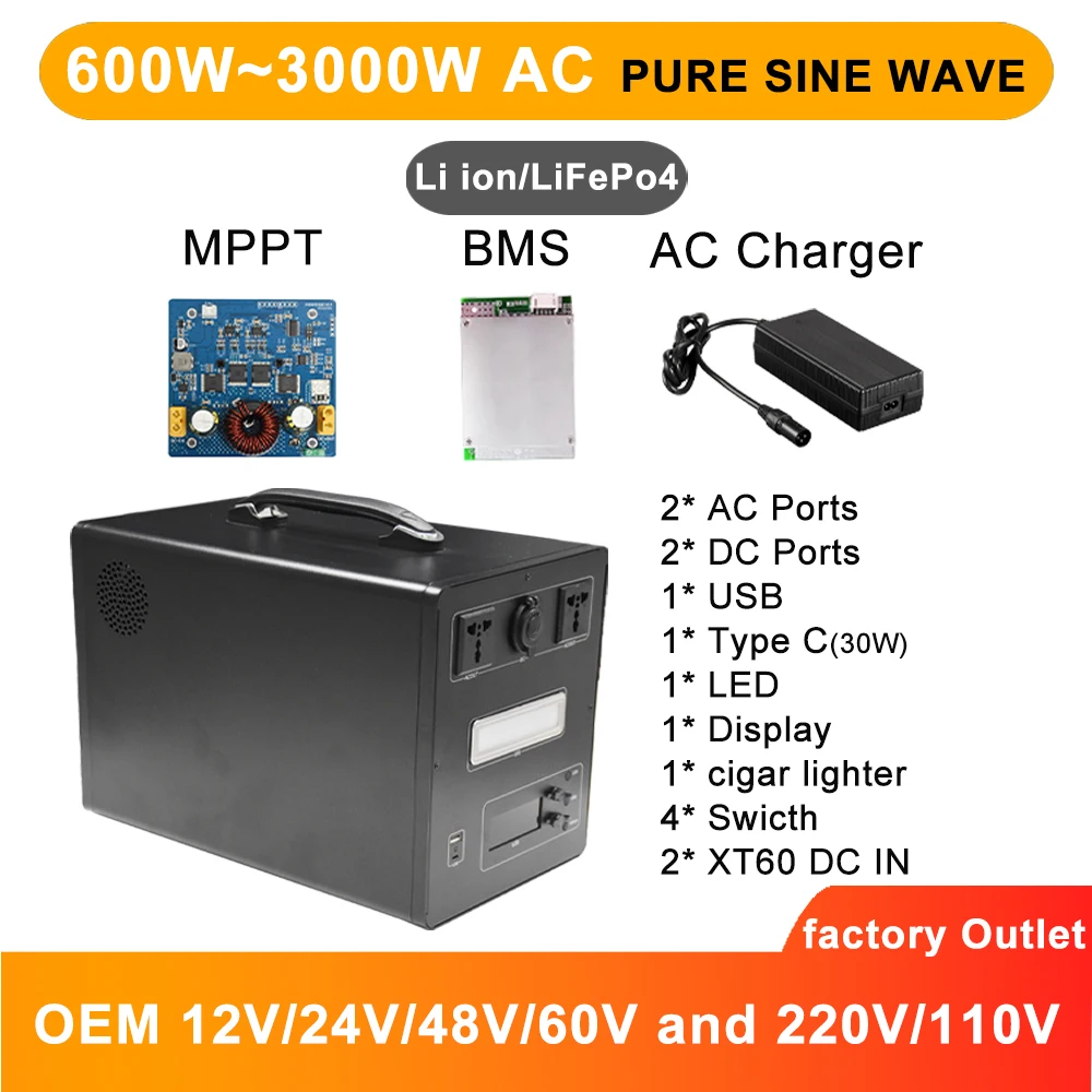 3KW Portable Power Pack/power bank - China - Manufacturer - hot