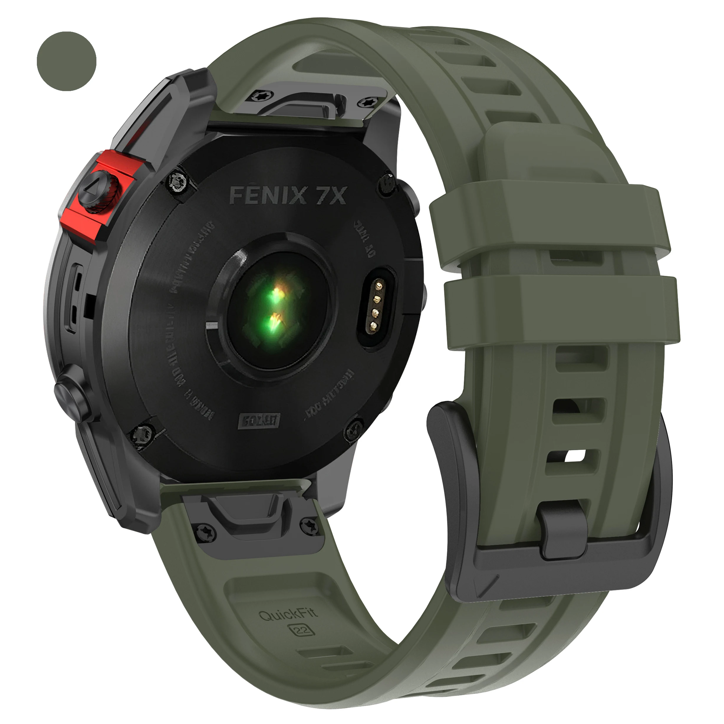 Versatile QuickFit Silicone Watch Strap, 22mm & 26mm
