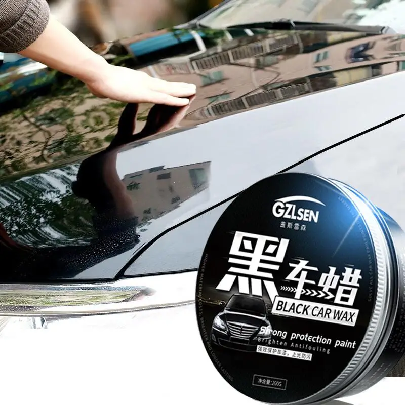 200g Car Carnauba Waterproof Hard Wax For Black Car Scratch Repair Paint Care Crystal Plating Decontaminate Pretty Well car coating car scratch filler