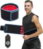 LED Phototherapy Massage Belt Red Light Hot Compress 850nm 660nm Body Shaping Weight Loss And Relaxation Back Pain Relief