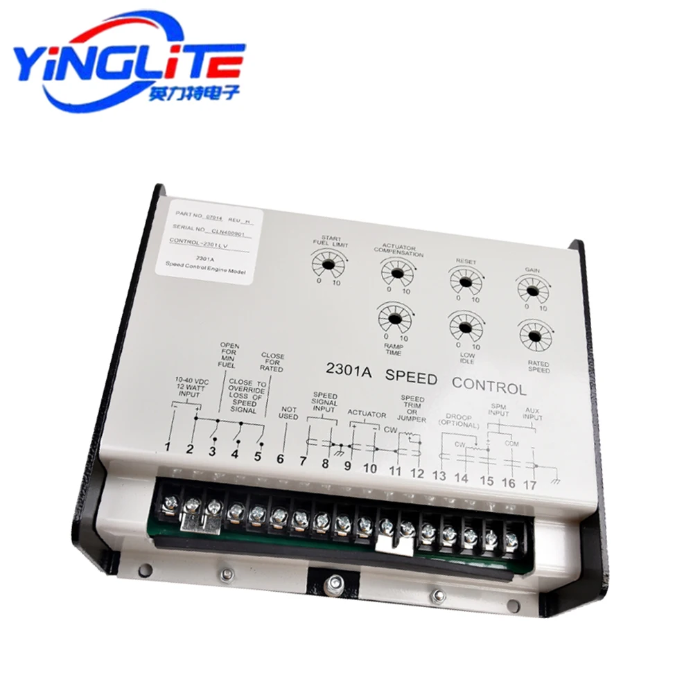 우드워드 속도 컨트롤러, 속도 제어 모듈, 2301A 9907-014