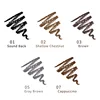 HAOZHUANG 5 Color Eyebrow Pencil Fog Feeling Hard Core Brown Black Soft Brush Wood Machete Eyebrow Enhance Wholesale Free ship 6