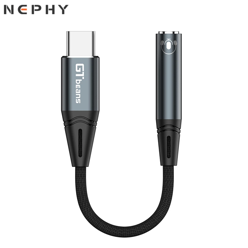 Adattatore da USB C a jack per cuffie da 3,5 mm, adattatore jack audio