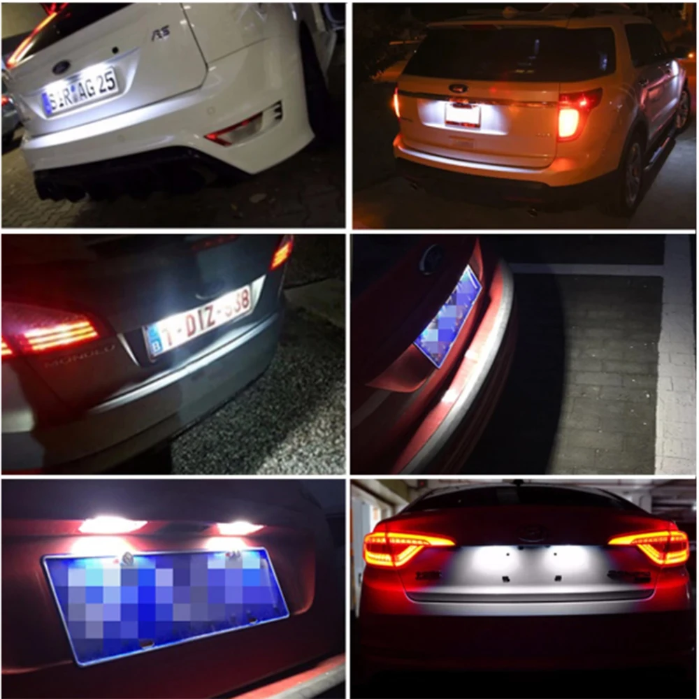 2ks pro audi LED cifra talíř lehký  A3 dálnice a4 S4 rs4 B6 B7 dálnice a6 RS6 S6 C6 S5  Q7 dálnice a8 S8 avant canbus defekt svobodné licence talíř lampa