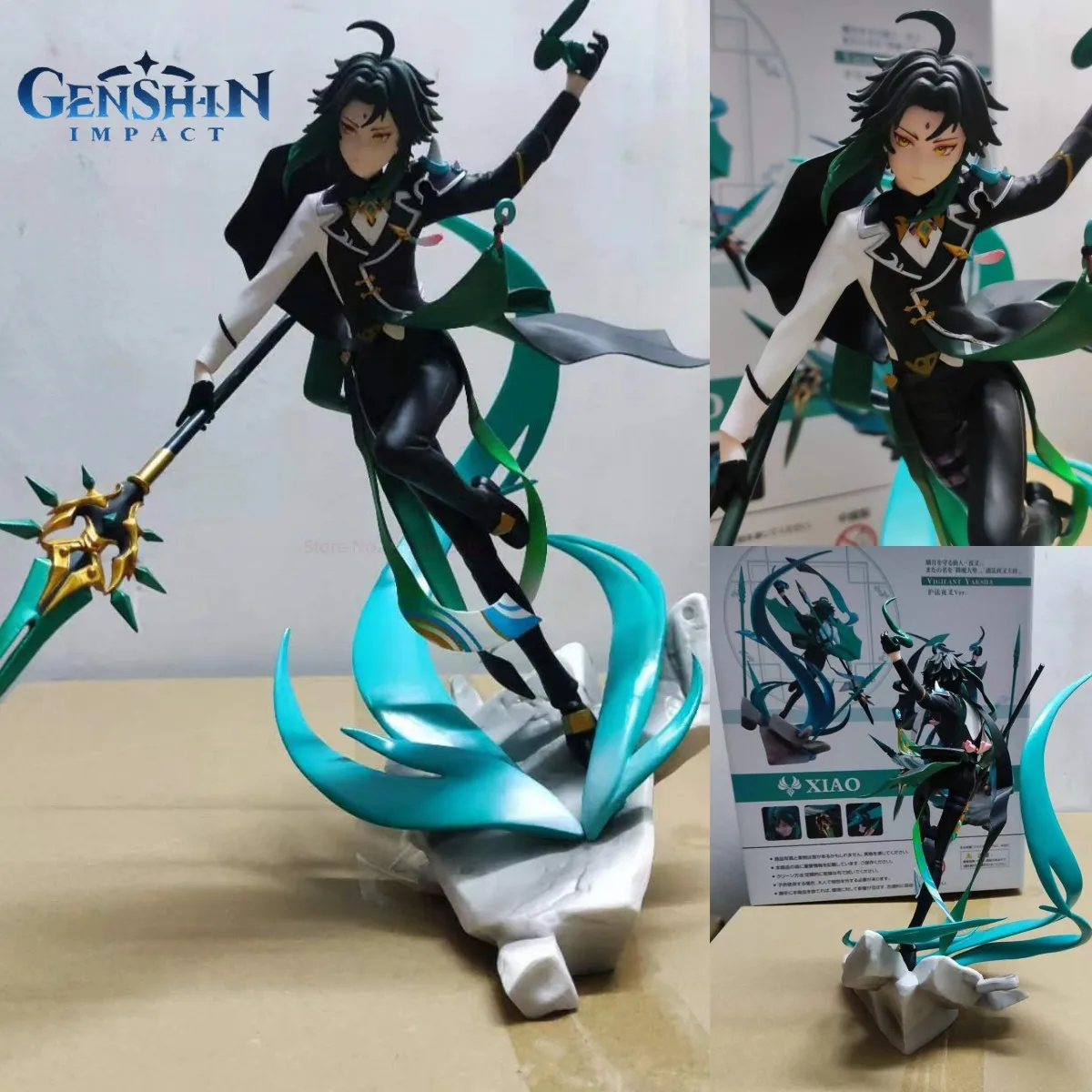 

Genshin Impact 30 см Xiao Аниме фигурки Xiao экшн-фигурка модели искусственных кукол коллекционное украшение комнаты искусственные подарки