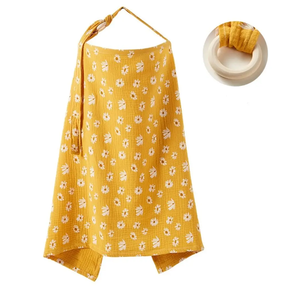 Accessories Multi-functional Breastfeeding Shawl Outing Nursing Privacy Protection Baby Nursing Poncho Solid Color Cover
