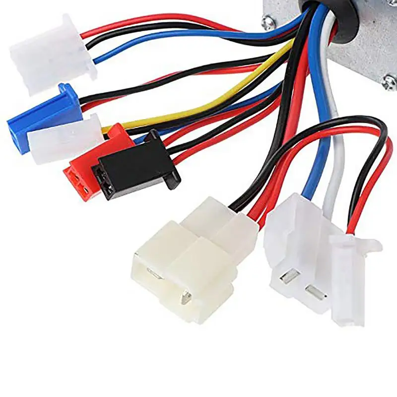 Electric Scooter 24V Speed Controller Aluminum Brushless Motor Controller Brake Accelerator Throttle For Electric Bike Car Motor