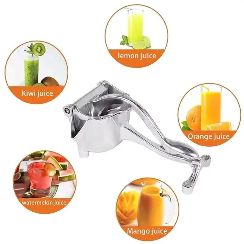 Spremiagrumi manuale in metallo per limoni, arance, melograni e lime, utensile da cucina per la preparazione di succhi di frutta e agrumi._voghion.com