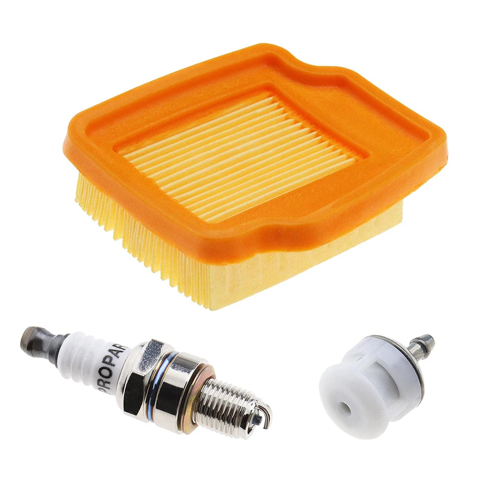 String Trimmer Air Filter Spark Plug Kit For Stihl KM94 KM94r KM94rc string-trimmer-air-filter-spark-plug-kit-for-stihl-km94-km94r-km94rc