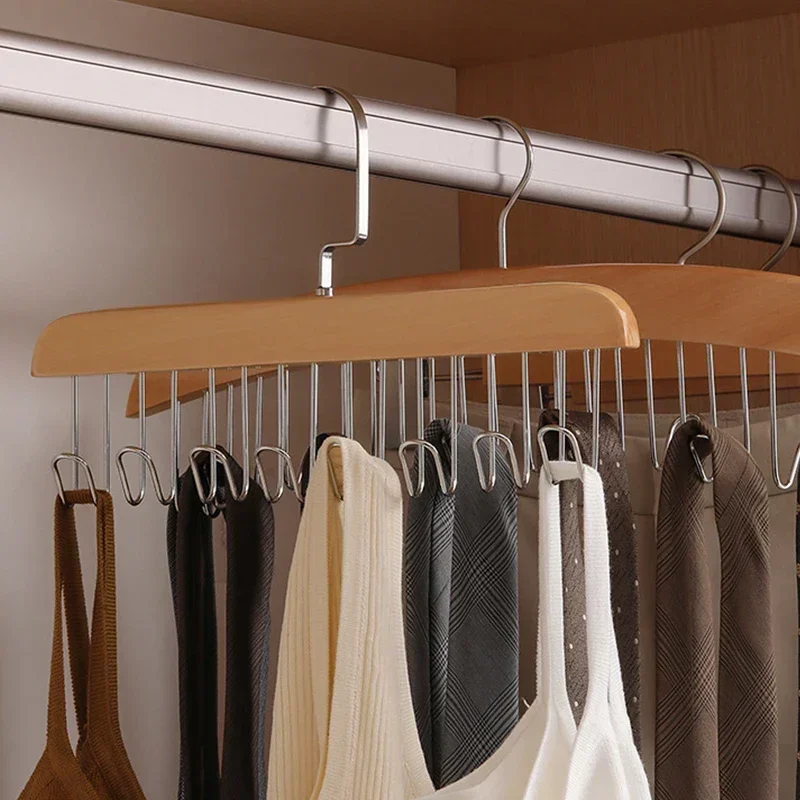 1/6pcs Women Storage Bra Hanger clothes hanger storage hanger hook storage hanger coat organizer clothing storage tie hanger Multifunctional Belt Hanger Sturdy & Durable Tie Belt Case For Beanie Scarfs Bra Closet Supplies