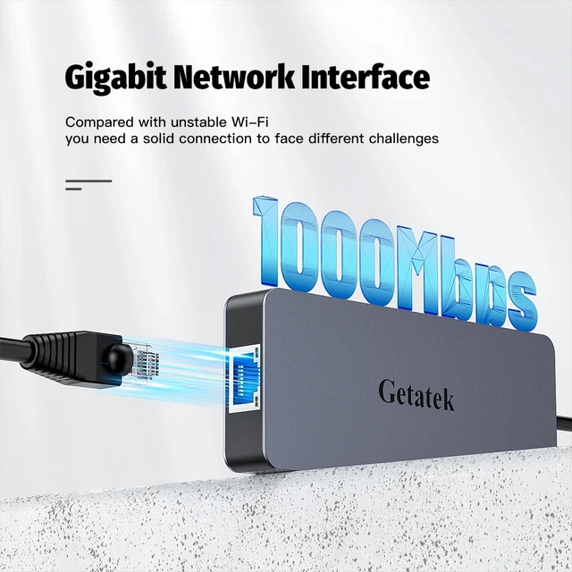 Концентратор FORIDA USB C 3.2 с 4K при 60 Гц HDMI на Type C PD Зарядная док-станция 10 Гбит/с для ноутбука MacBook Air Dell HP Samsung 6