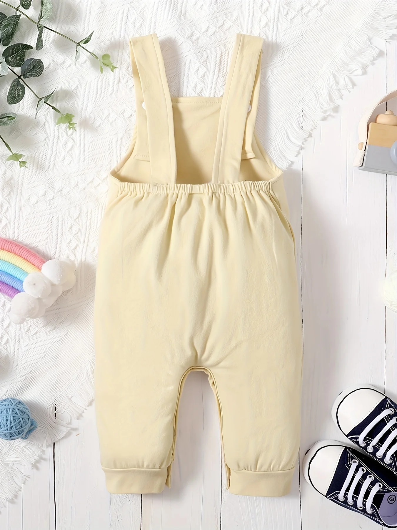 Fashion Summer Baby Boy&Girl Bear Print Overalls Jumpsuit Outfit for 0-2Y Newborn Infant Cross Back Suspender Pant Casual Outfit 2