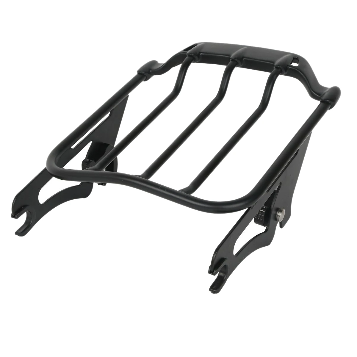 Portapacchi Staccabile Two Up Air Wing Rack Per Harley Touring Models Street Road King Glide 2009-2019 Flhr Flhx Fltr Ultra