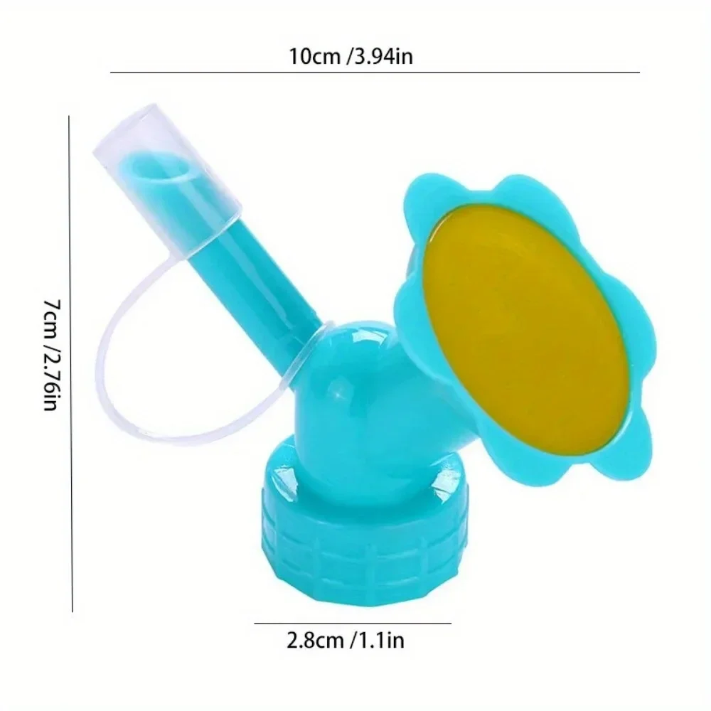1PC 2 In 1 Watering Nozzle Sun Flower Automatic Watering Waterer Gardening Beverage Bottle Succulent Irrigation Tools