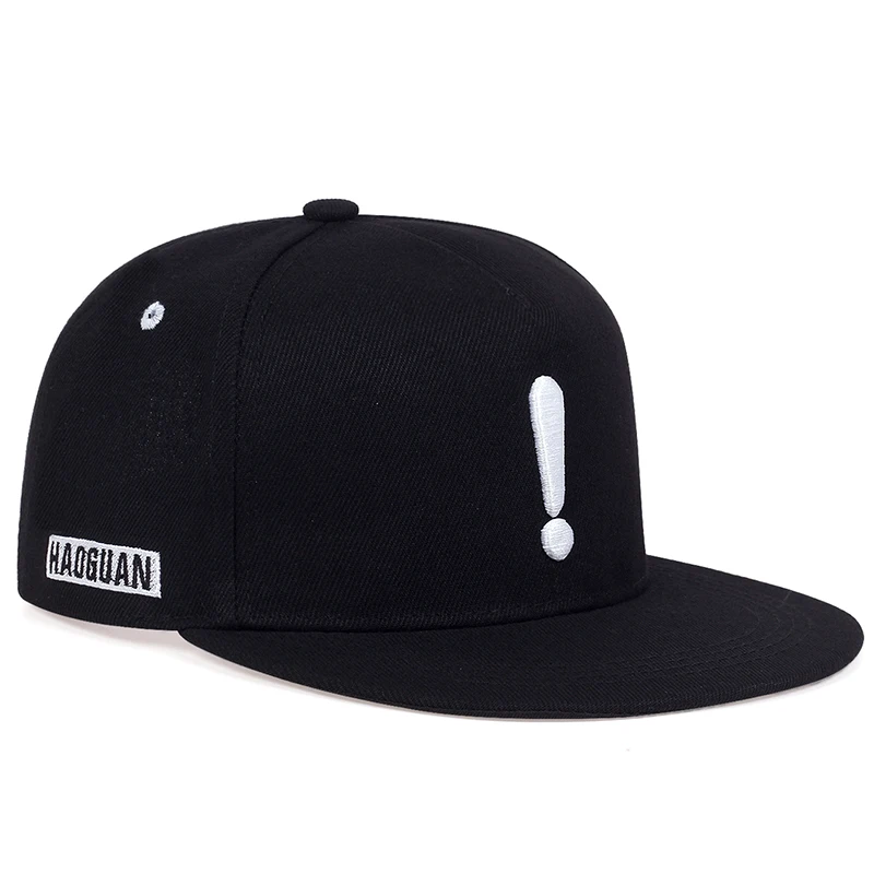 Männer Frauen Ausruf Punkt Stickerei Baseball Cap Hip Hop Hut Sommer Freizeit Trucker Caps Unisex Snapback Hüte – Detail 7