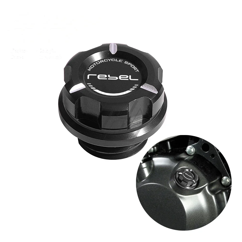 

For Honda CMX 500 Rebel After 2017 Motorcycle Engine Oil Cap Bolt Screw Filler Cover
