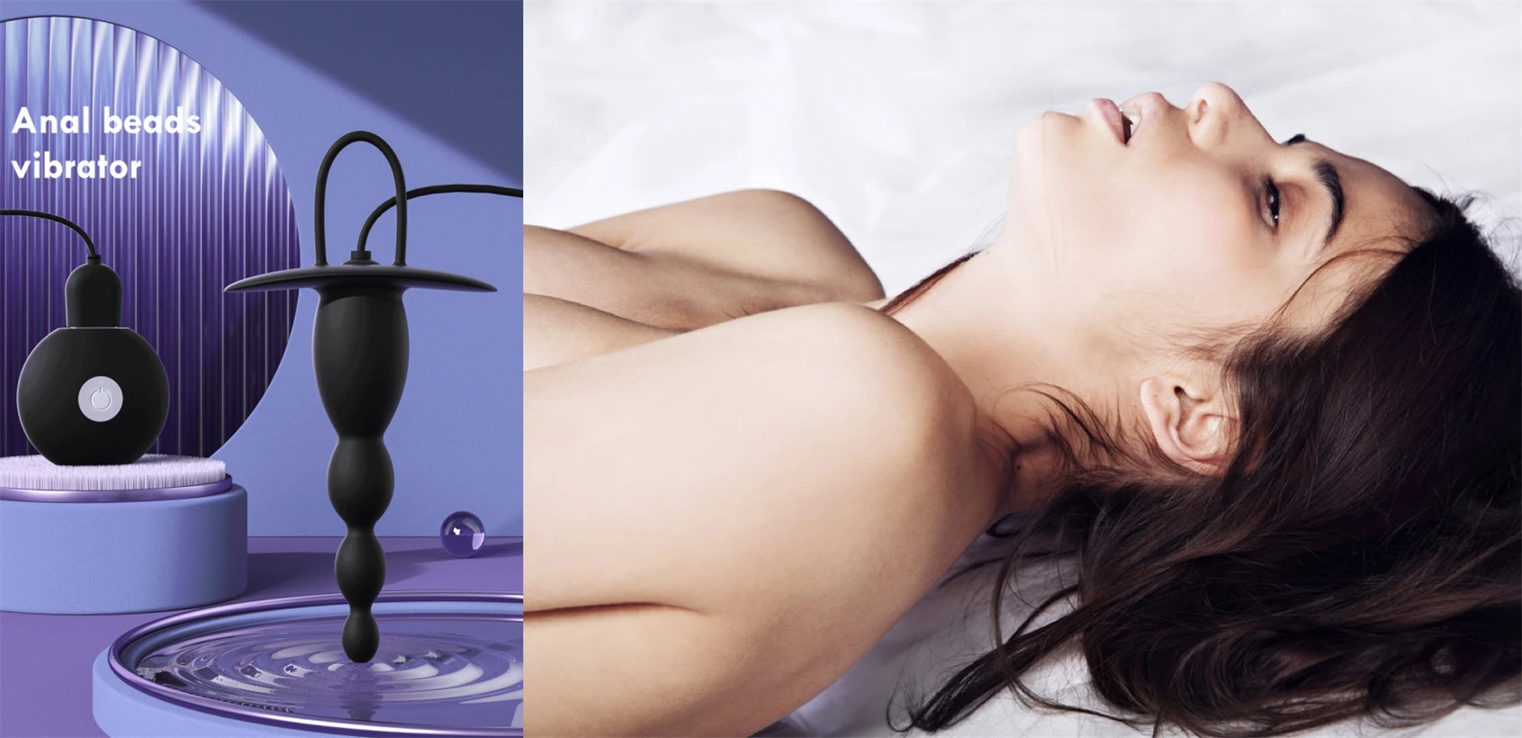 Anala pärlor vibrator mjuk silikon prostata stimulator dam_voghion.com