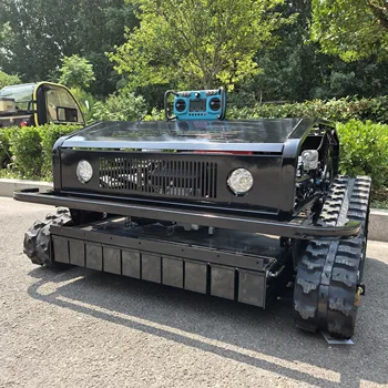 Zero-turn intelligent remote control gasoline brush cutter Portable four-stroke lawn mower Professional definition of efficiency 1