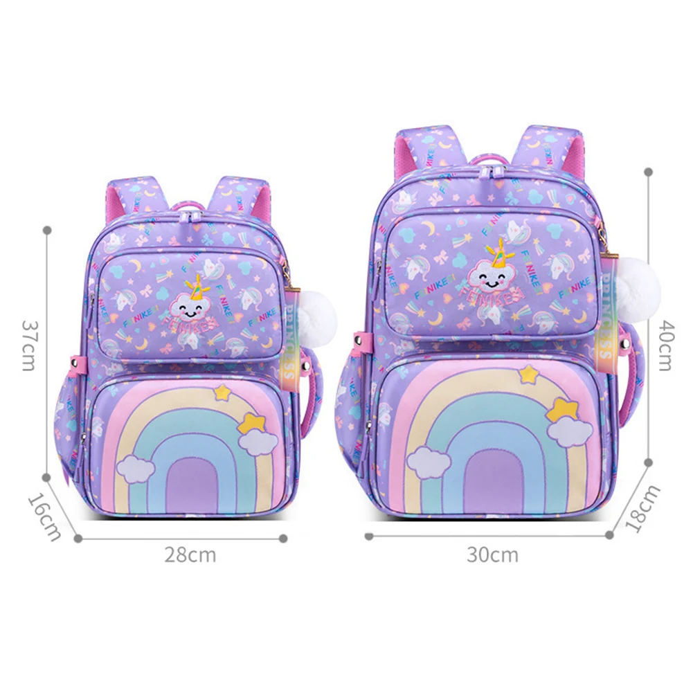 Cute Backpack For Primary School Student Stylish Portable Versatile Bag Breathable Preschool Books Bag Back To School Gift Girls 4