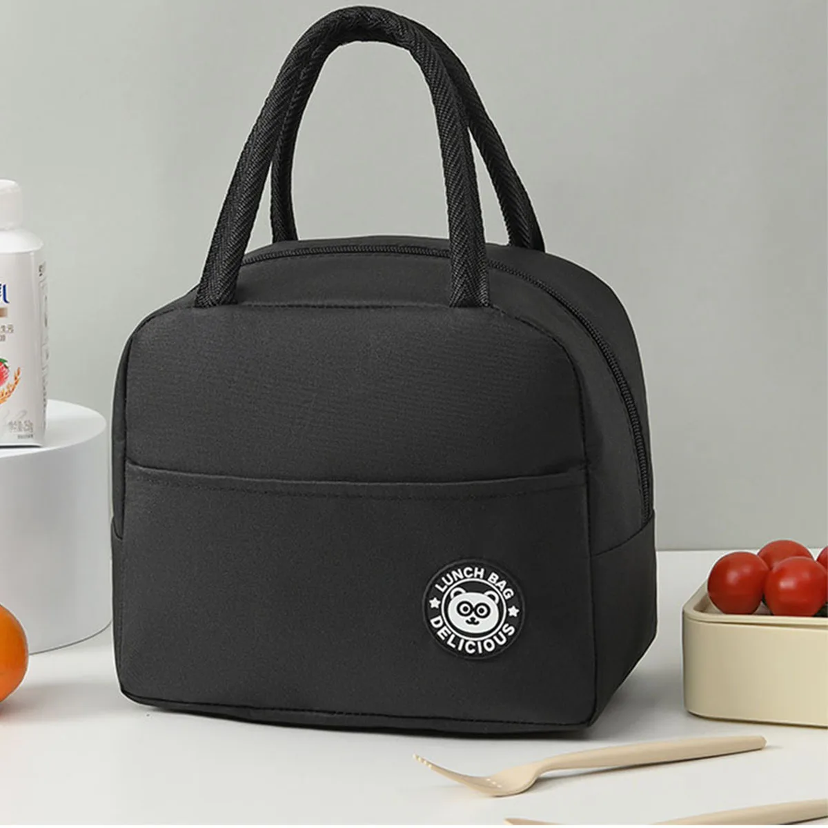 Lunch Bag For Children Large Capacity Tote Picnic Drink Thermal Bag Portable Outdoor Office Food Bags lunch bag