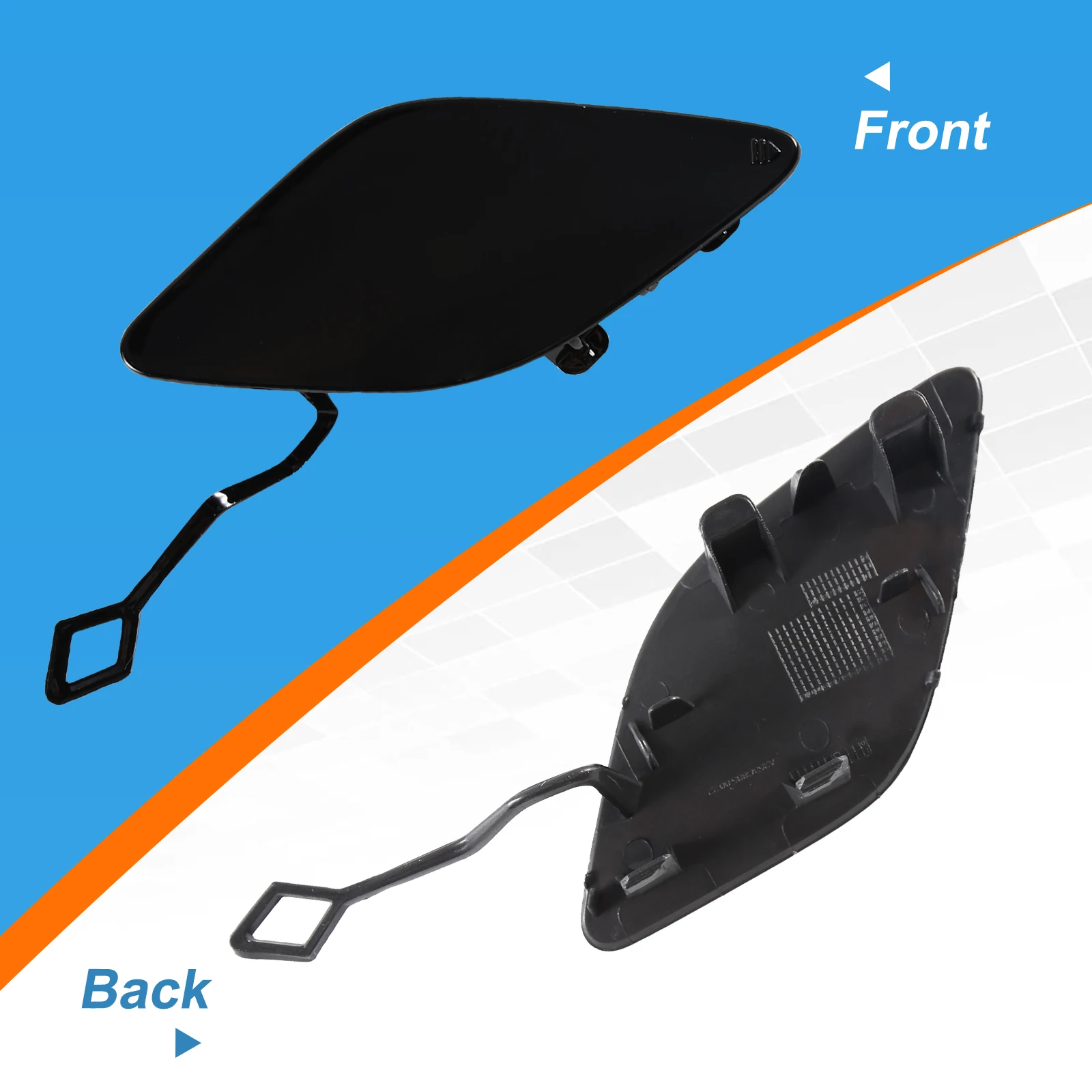 Front Bumper Tow Hook Cover Cap Towing Eye For Benz Mercedes W253 GLC Accessories 2538850022