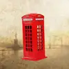 13cm Decoration London Telephone Booth Money Box Mailbox Ornament Piggy Bank Metal Crafts Decoration 4