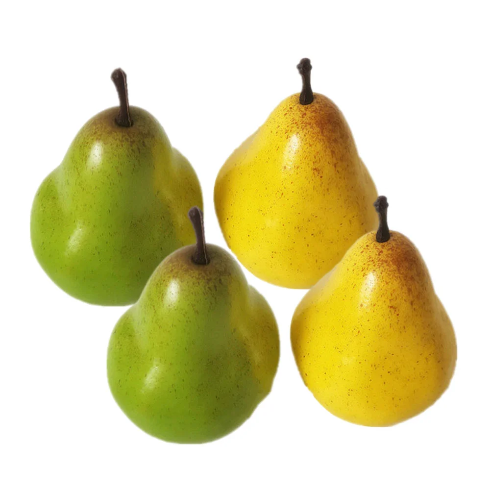 Simulation Pear Artificial Fruit Model Photography Props Lightweight Foam Material Shop Window Adornment Festive artificial fruits and vegetables