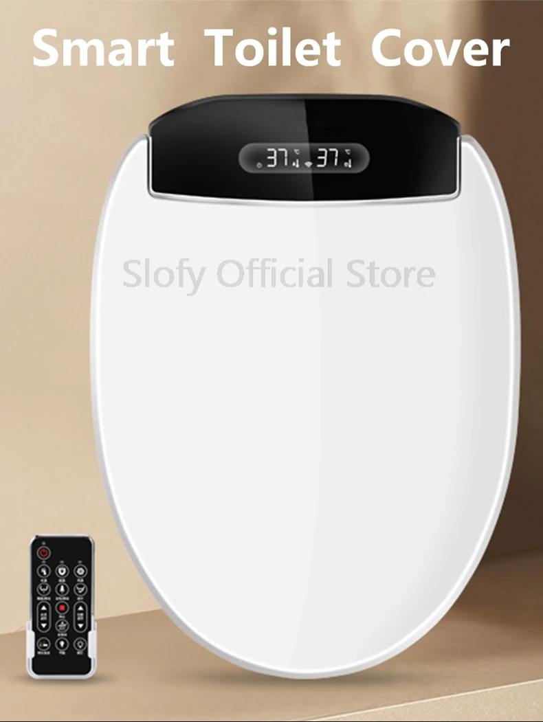 Smart Bidet Toilet Seat Cover with Remote Control