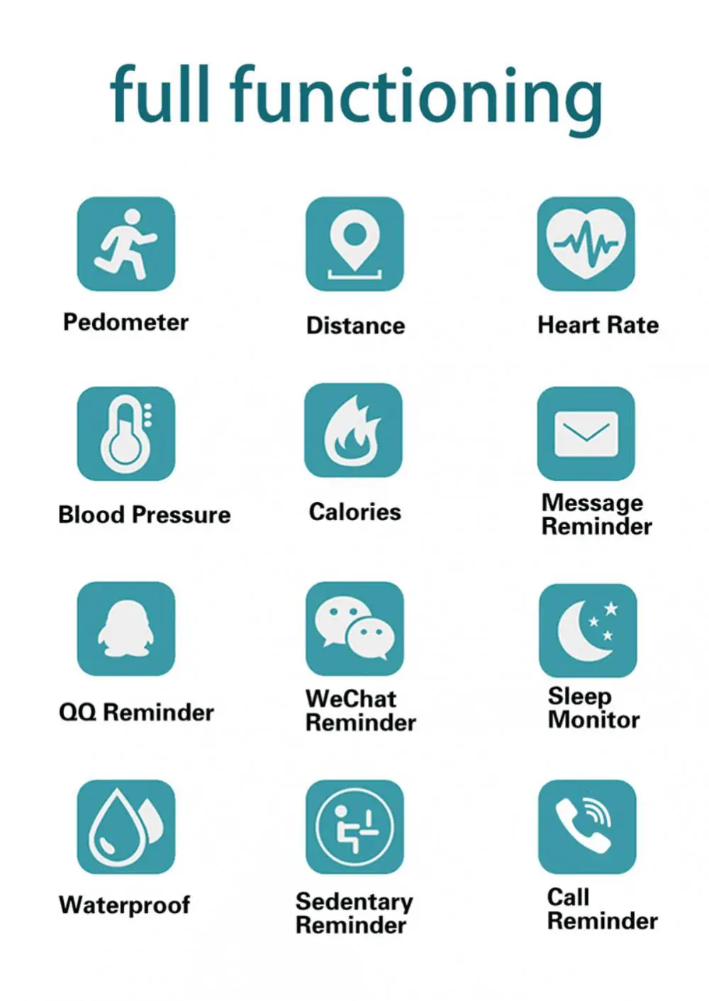 M6 Smart Watches Men Women Smart Watch Heart Rate Fitness Tracking Sports Bracelet Color Screen Smart Bracelet For Mobile Phone