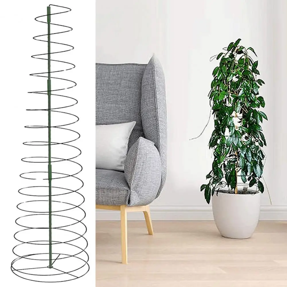 

Plant Stand: This plant support stand has a completely novel spiral and retractable design that you can place around your vines