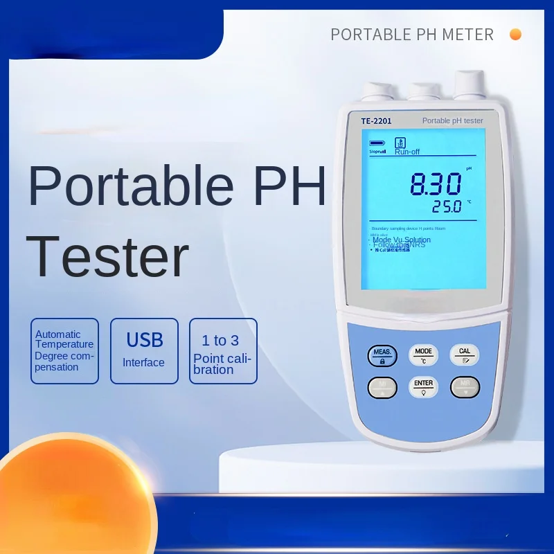 

PH Meter Portable Water Quality Detector Sewage Laboratory PH Rapid Analysis Instrument and Equipment