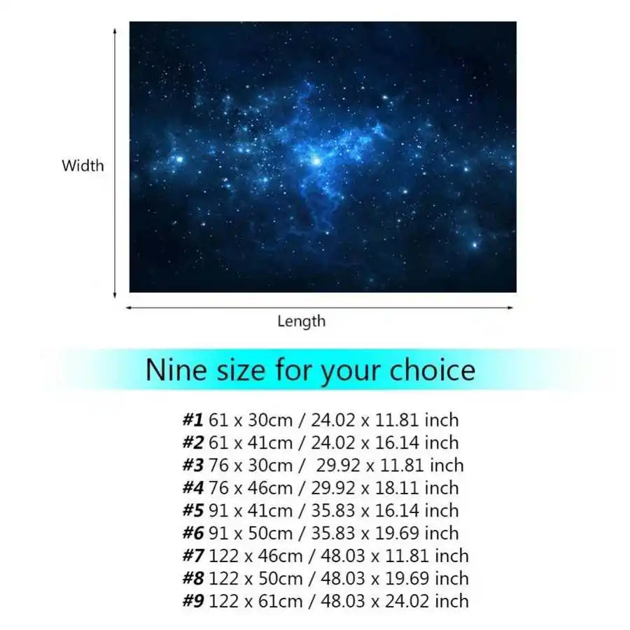 PVC Adhesive Aquarium Fish Tank Background Poster Backdrop Decoration Paper (61*41cm)