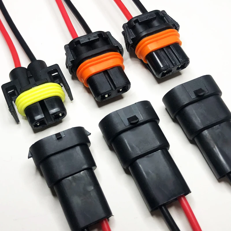 Dj7028y2.8 car headlamp plug 9005/9006 ballast connector h8/h9/h11 fog