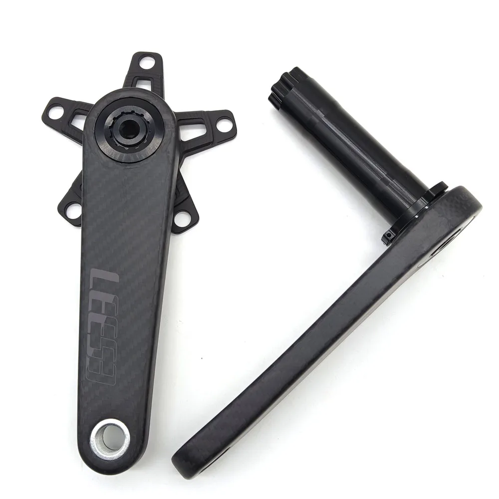 LEESE グラベル自転車 カーボン超軽量クランクセット 110BCD BCD130
