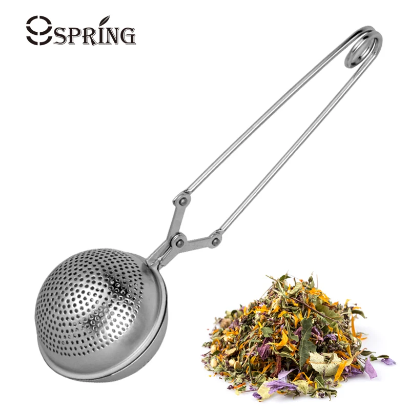 Tea Infuser Stainless Steel Tea Strainer Long Handle Mesh Tea Ball Strainer Filter Metal Tea